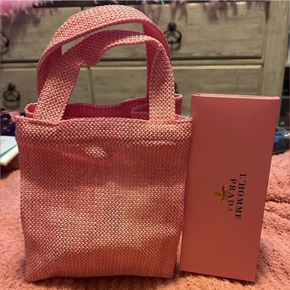 Prada Pink Mini Tote with Box! 🫶 - Picture 3 of 3
